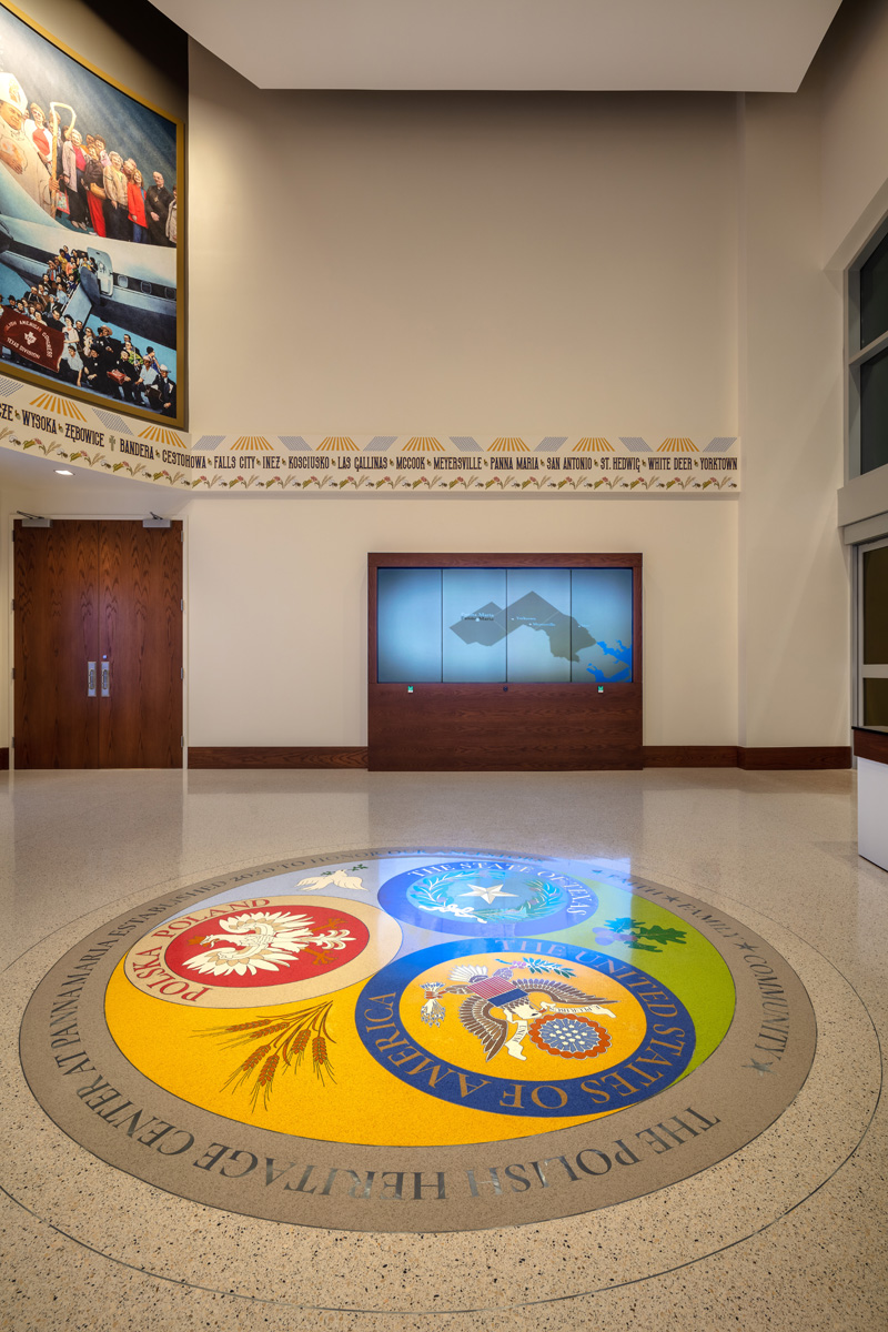 Polish Heritage Center interior