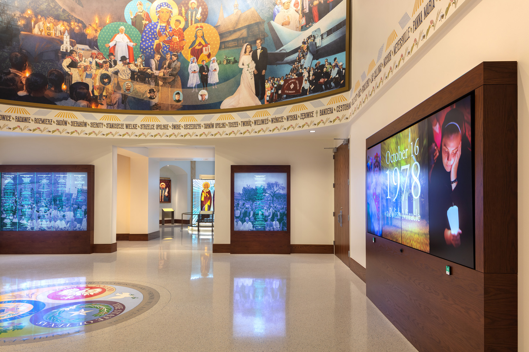 Polish Heritage Center interior