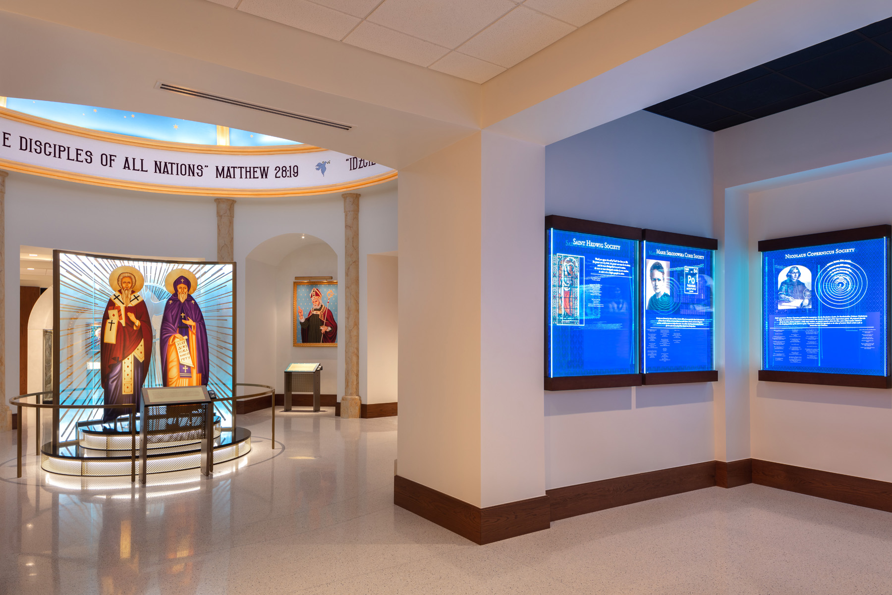 Polish Heritage Center interior