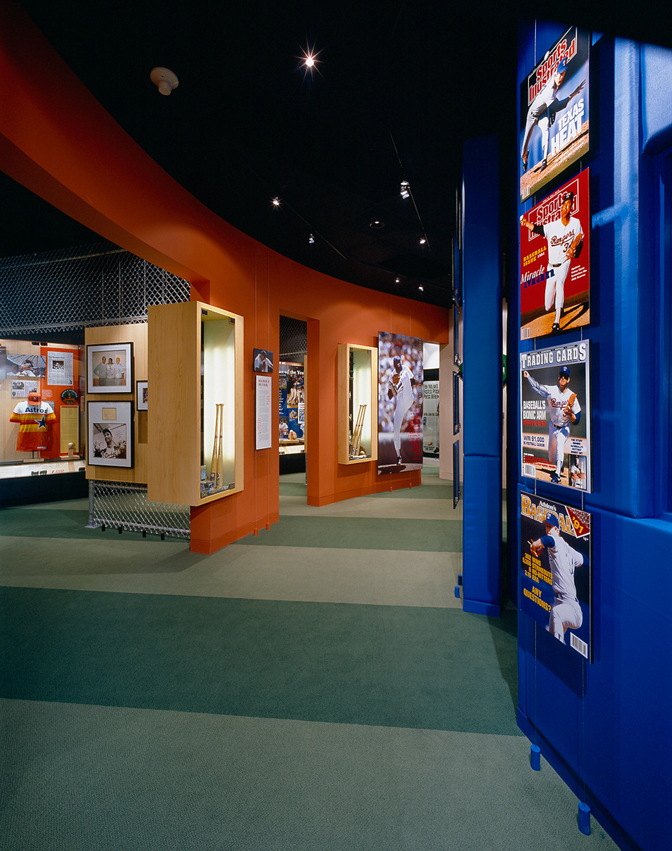 Nolan Ryan Museum graphics