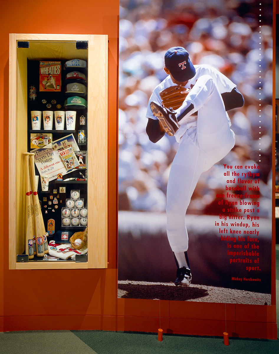 Nolan Ryan Museum graphics