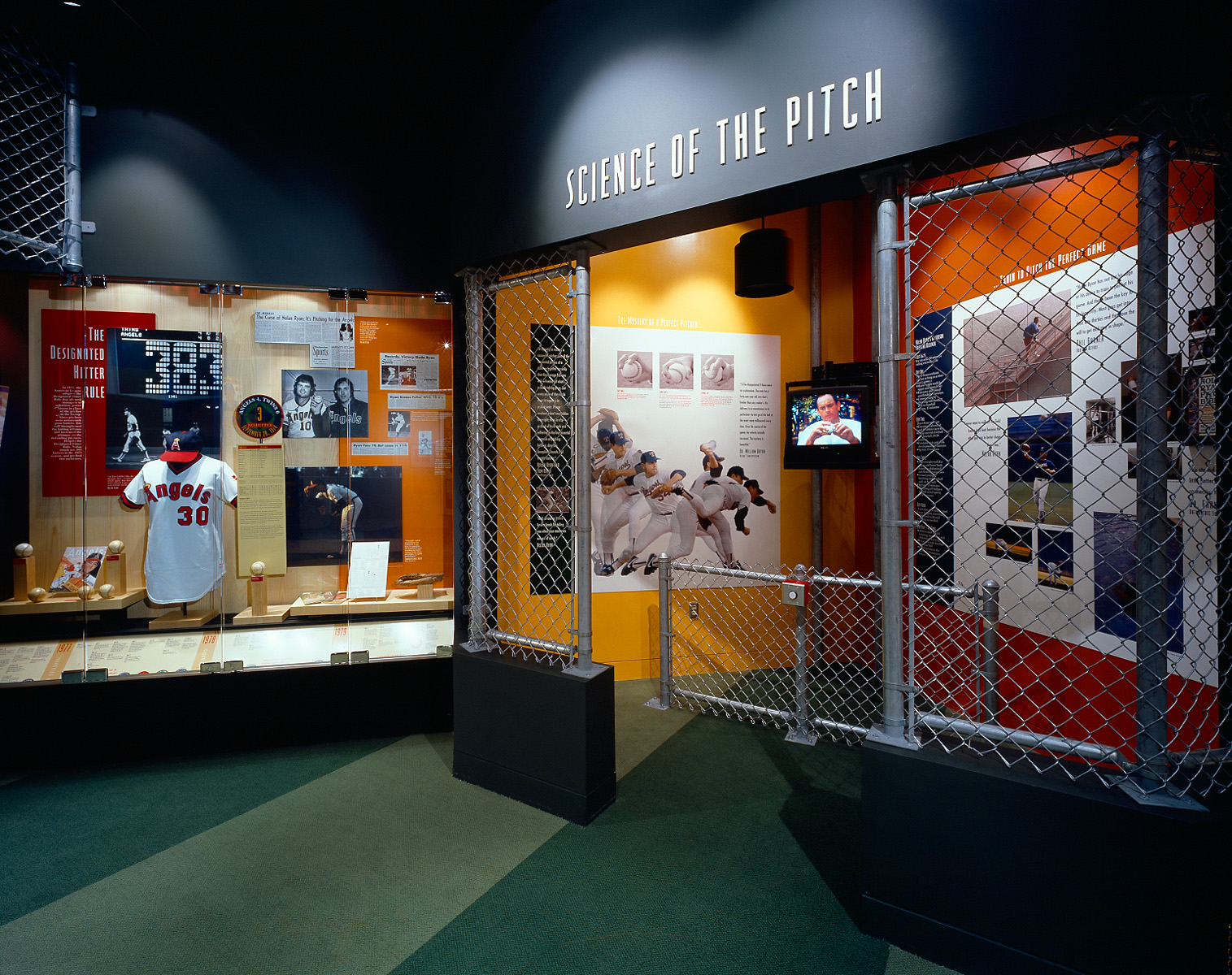 Nolan Ryan Museum graphics