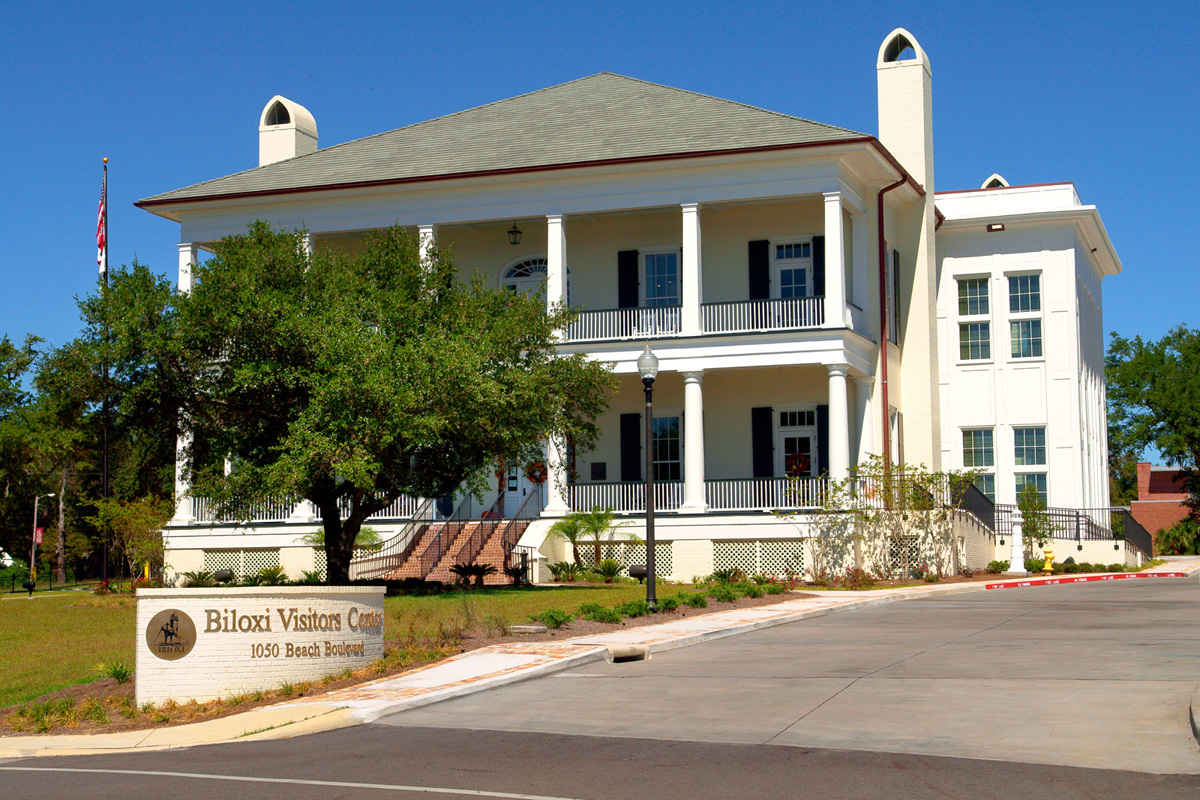 Biloxi Visitors Center exterior