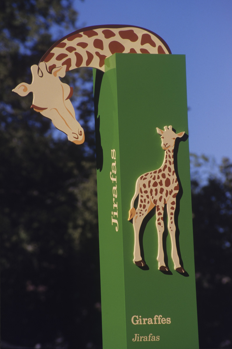 Houston Zoo wayfinding